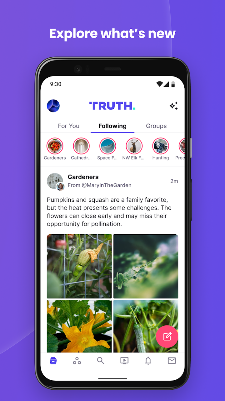 Truth Social screenshot