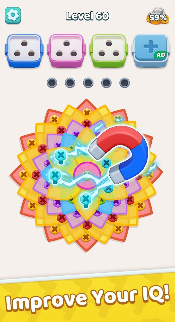 Screw Out Puzzle: Color Match screenshot