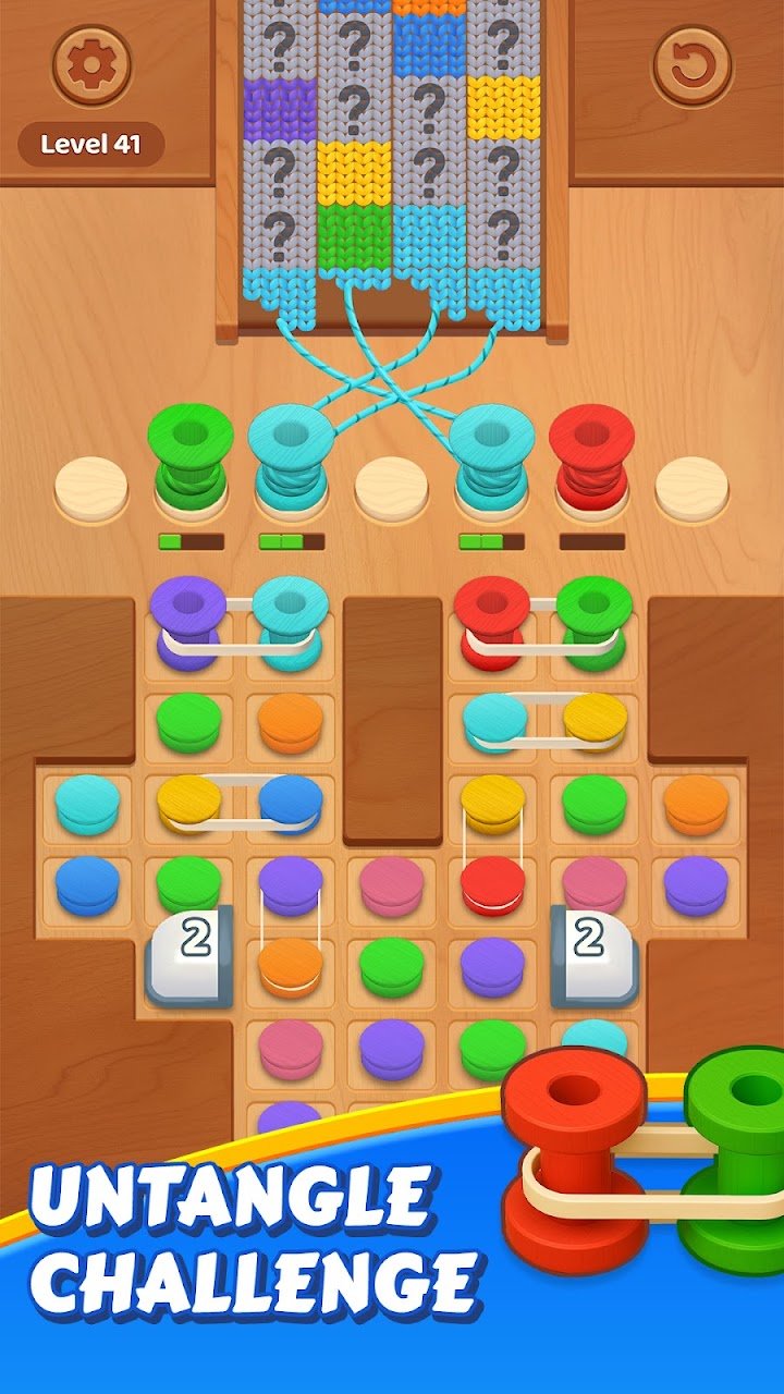 Knit Craze: Wool Jam Challenge screenshot