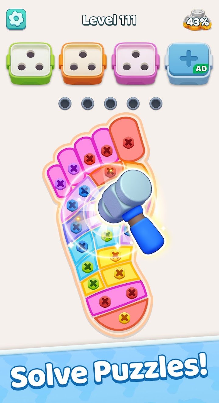 Screw Out Puzzle: Color Match screenshot