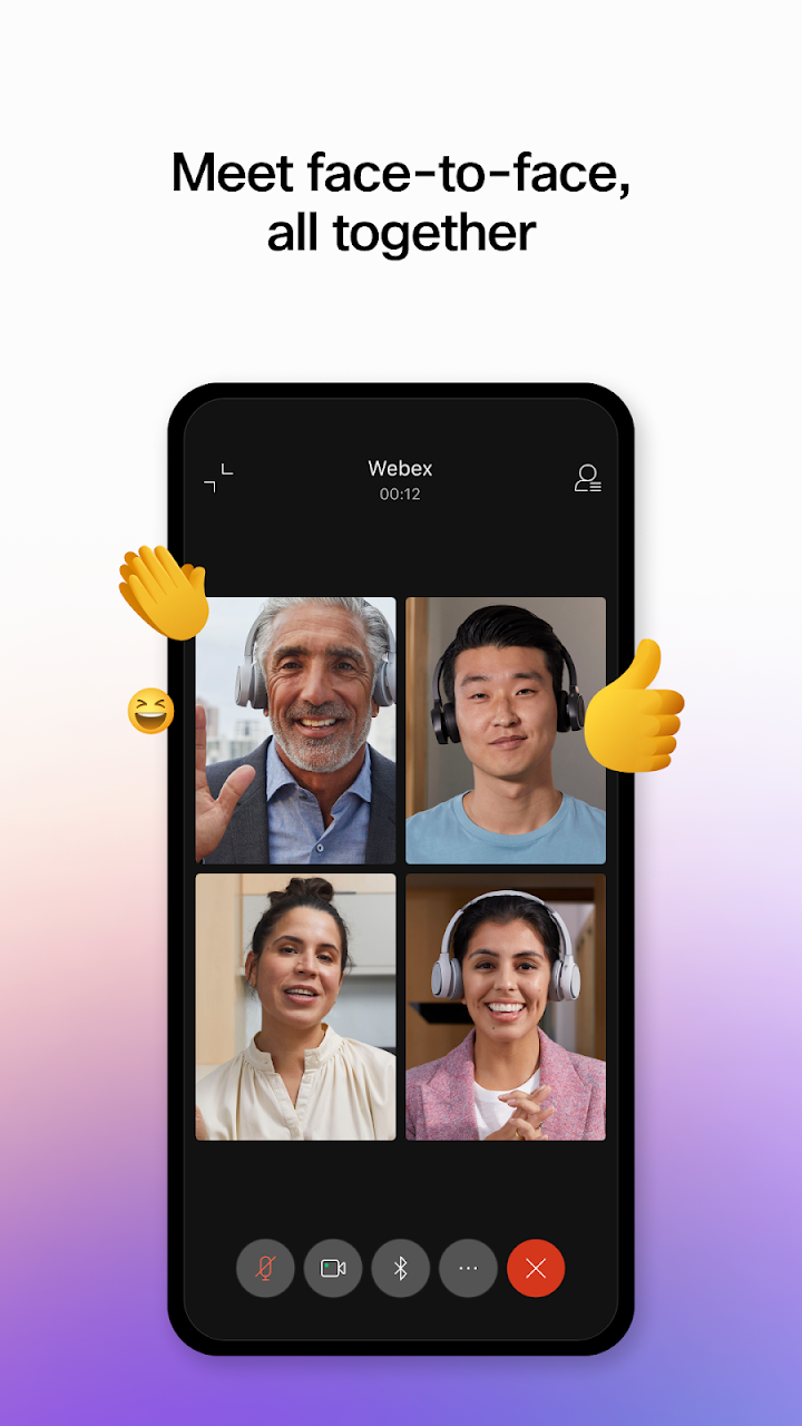 Webex Canary screenshot