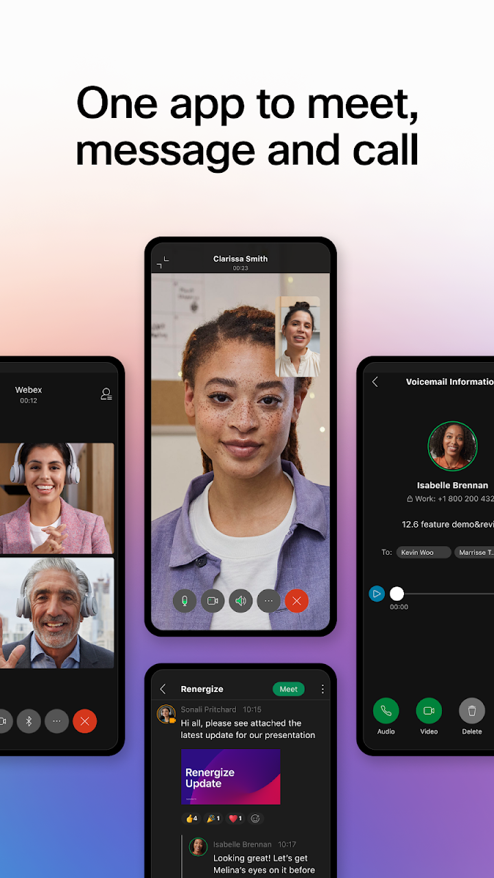 Webex Canary screenshot