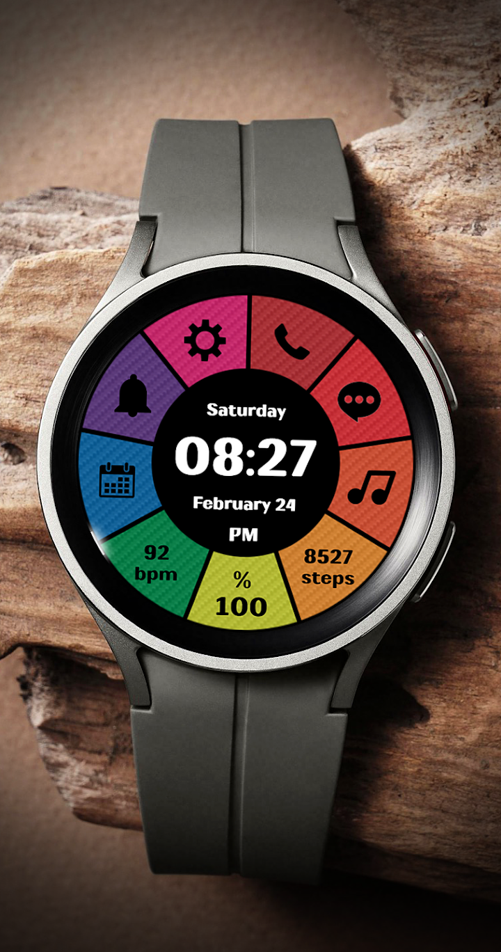 EY34 Digital Color WatchFace screenshot