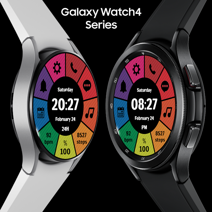 EY34 Digital Color WatchFace screenshot