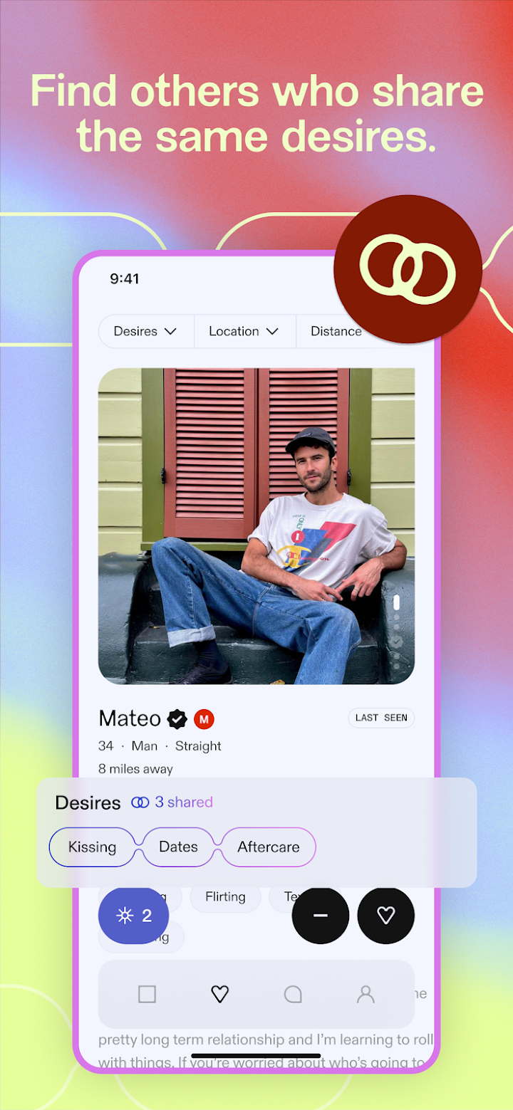 Feeld: Open & Curious Dating screenshot