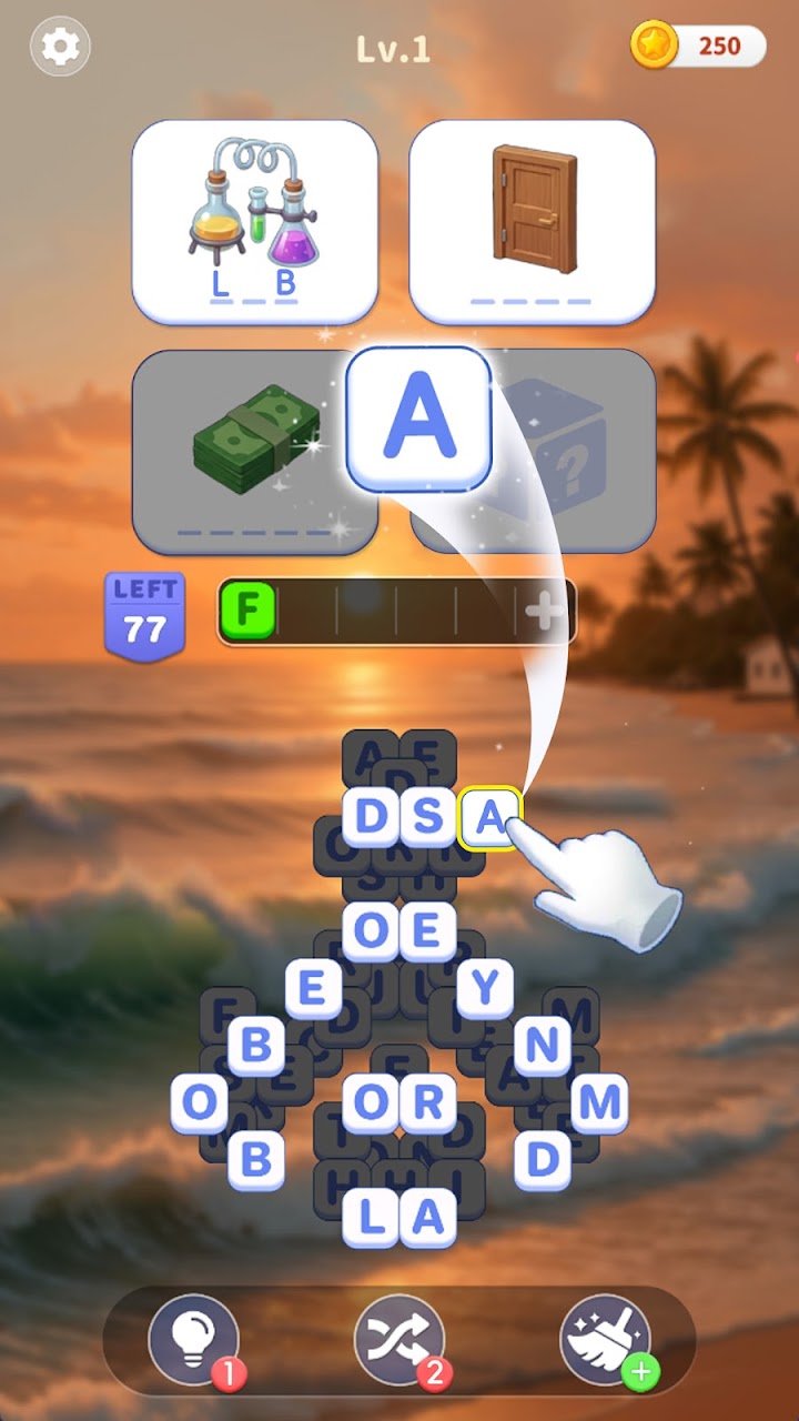 Tiles to Words: Puzzle Game screenshot